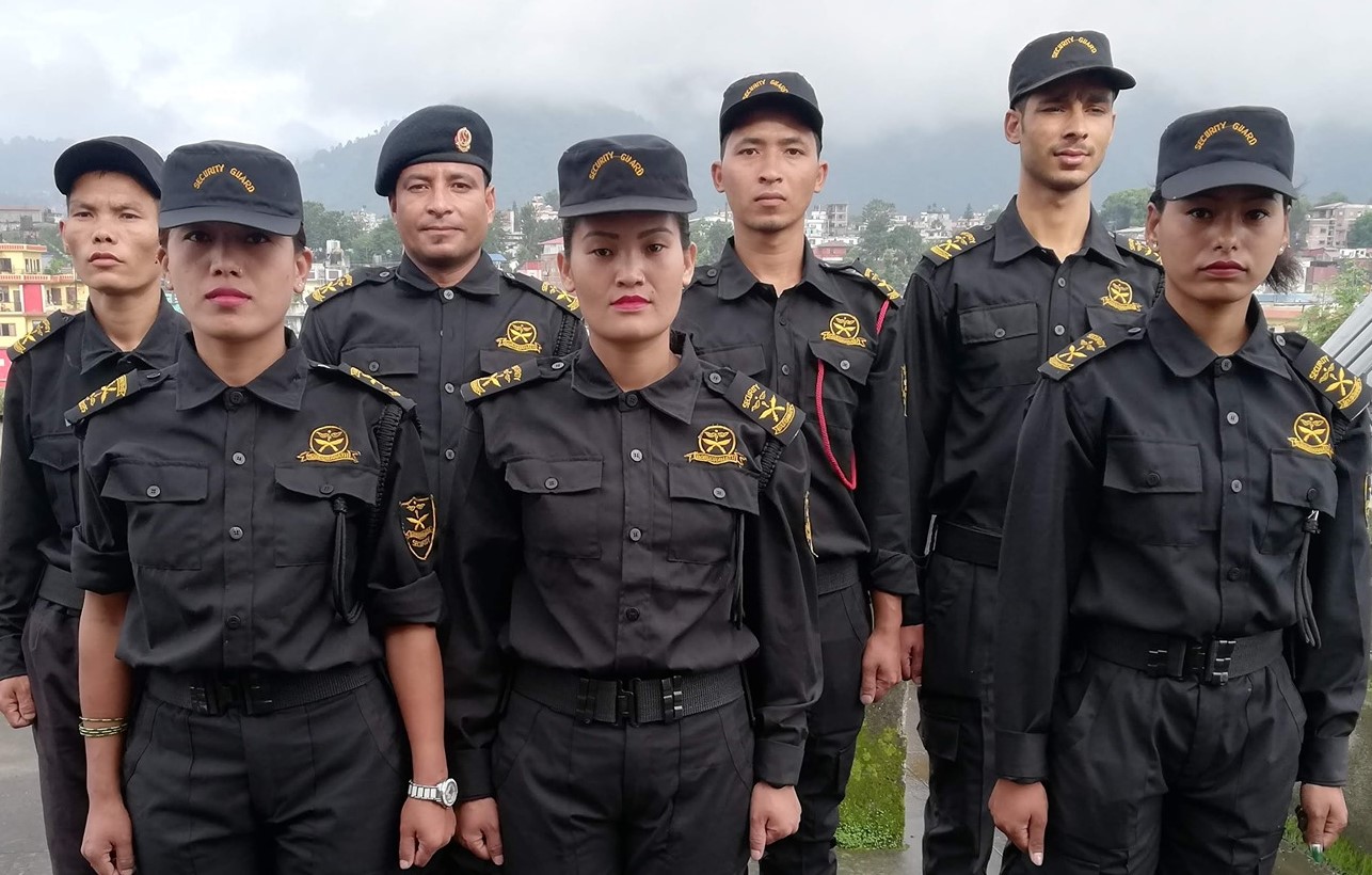 Professional security team