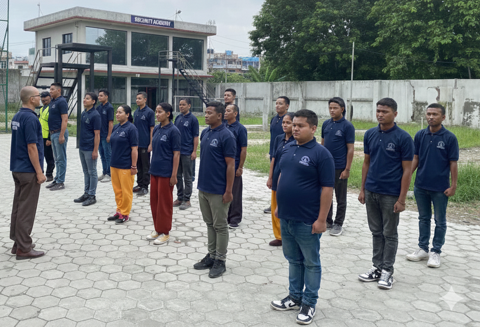 Professional security team